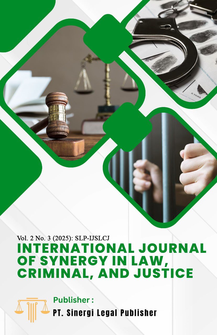 					View Vol. 2 No. 3 (2025): SLP-IJSLCJ
				